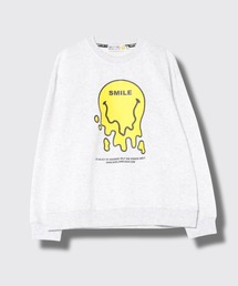 Mac-House（マックハウス）の「Simplify スマイルプリントトレーナー（スウェット）」