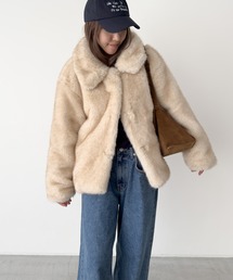その他アウター（ベージュ系・フェイクファー）ファッション通販