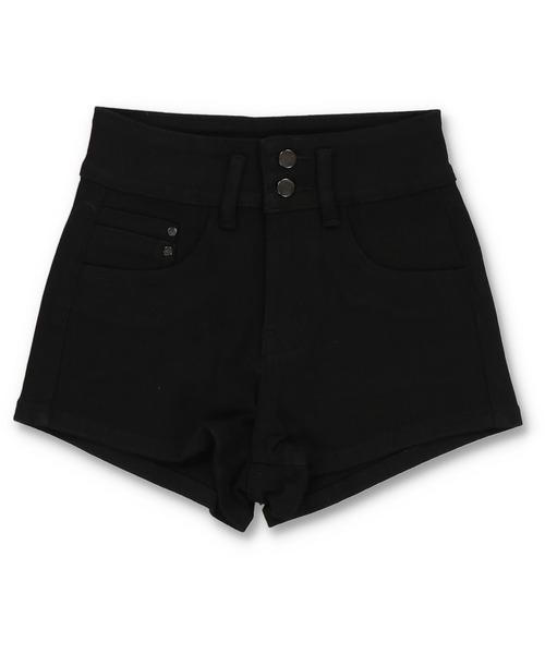 SPINNS(スピンズ)の「スタイル盛れ確定★ベーシックハイウエストショートパンツ(その他パンツ・レディース・ブラック・S/M)」の5枚目の写真