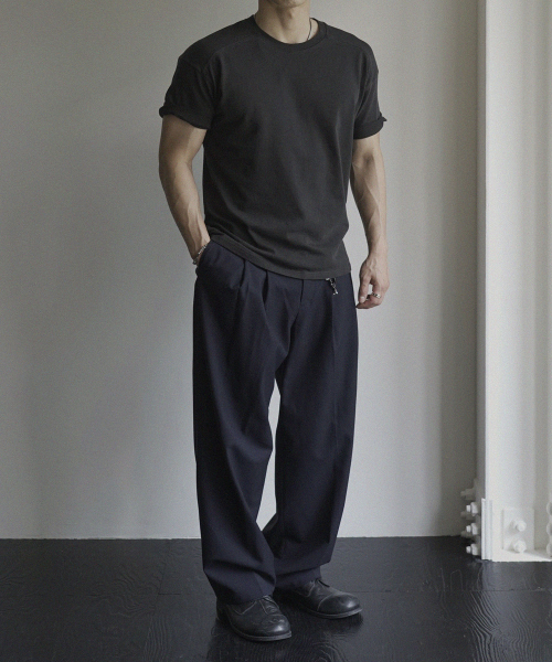 SIIIIDO(シド)の「CARTER BREEZY WOOL MIL TROUSERS #1(スラックス・メンズ・その他・1/2/3)」の3枚目の写真
