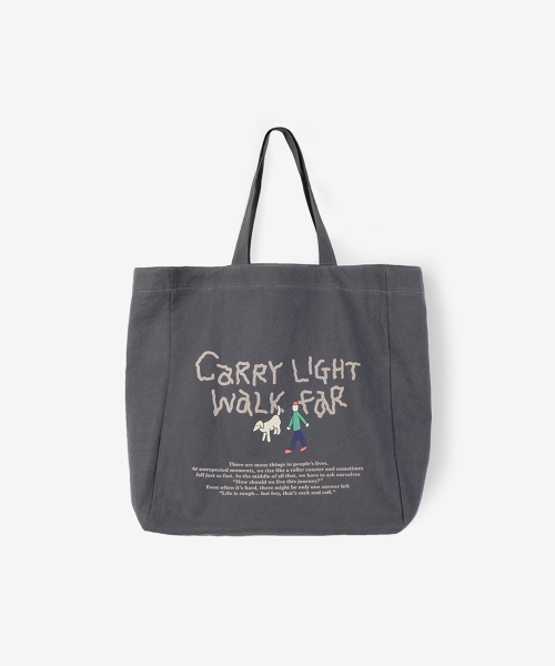 BALLOON FRIENDS(バルーンフレンズ)の「Carry Light Walking Pigment Shoulder Bag Charcoal(ショルダーバッグ・レディース・その他・FREE)」の1枚目の写真