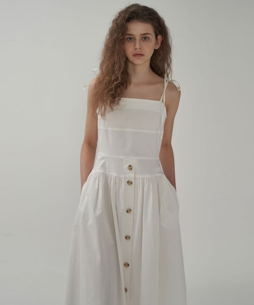 Slip Long Dress - Ivory【公式通販】
