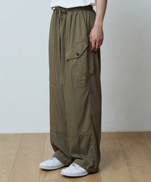BALLUTE（バリュート）の「SHIRRING ONE POCKET PANTS (KHAKI BROWN)（スウェットパンツ）」