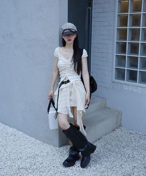 LULUCHOU（ルルシュ）の「Lovely puff sleeve blouse - CREAM（シャツ/ブラウス・レディース・アイボリー・FREE）」の7枚目の写真