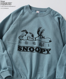 Vintage PEANUTS（ビンテージピーナッツ）の「PEANUTS / ピーナッツ 別注 FANTASY A&G INC プリントスウェット WINTER（スウェット）」