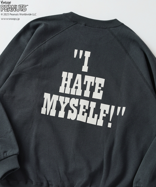 Vintage PEANUTS(ビンテージピーナッツ)の「PEANUTS / ピーナッツ 別注 FANTASY A&G INC プリントスウェット WINTER(スウェット・メンズ・ブルー/ネイビー/ブラック/グレー/マスタード・LARGE/MEDIUM/X-LARGE)」の22枚目の写真