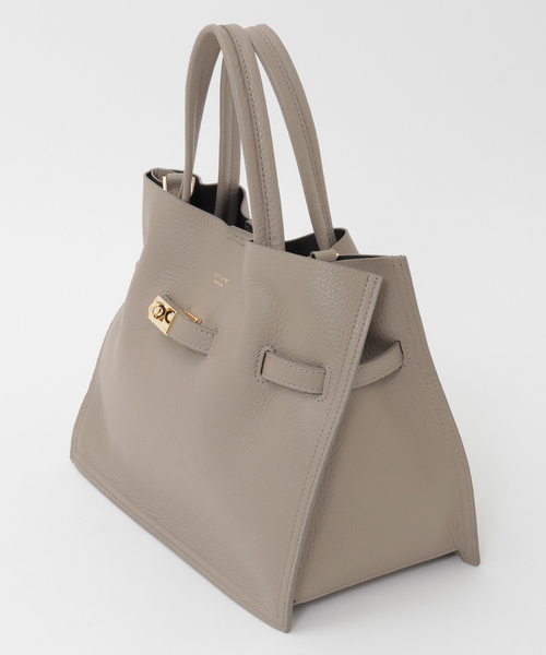 Tiara（ティアラ）の「【VIOLAd'ORO/ヴィオラドーロ】トートバッグ小（V-1496）（トートバッグ・レディース・ブラウン系その他/ブラック・FREE）」の3枚目の写真