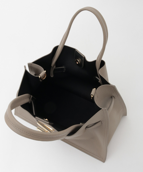 Tiara（ティアラ）の「【VIOLAd'ORO/ヴィオラドーロ】トートバッグ小（V-1496）（トートバッグ・レディース・ブラウン系その他/ブラック・FREE）」の8枚目の写真