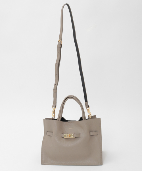 Tiara（ティアラ）の「【VIOLAd'ORO/ヴィオラドーロ】トートバッグ小（V-1496）（トートバッグ・レディース・ブラウン系その他/ブラック・FREE）」の9枚目の写真