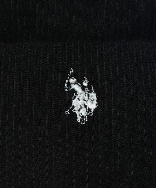 U.S. POLO ASSN.(ユーエスポロアッスン)の「U.S. POLO ASSN. (ユーエスポロアッスン) コーデュロイ フルジップ 中綿ジャケット(ダウンジャケット/コート・メンズ・ブラック/ホワイト・M/L/LL)」の7枚目の写真