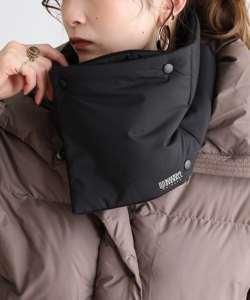 UNIVERSAL OVERALL（ユニバーサルオーバーオール）の「UNIVERSAL OVERALL 2AWY 軽くて暖かい シンサレート ネックウォーマー マフラー　男女兼用（ネックウォーマー/スヌード・メンズ・チャコール/ベージュ/ブラック・FREE）」の13枚目の写真