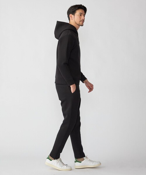 SHIPS（シップス）の「【WEB限定】SHIPS:  コットン ポリ ダブル ニット イージーパンツ (セットアップ対応)（スウェットパンツ・メンズ・ブラック/ベージュ/グレー・X-LARGE/LARGE/MEDIUM/SMALL）」の5枚目の写真
