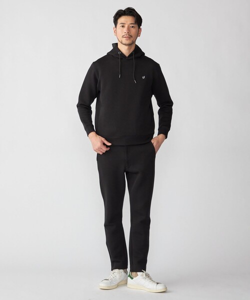 SHIPS（シップス）の「【WEB限定】SHIPS:  コットン ポリ ダブル ニット イージーパンツ (セットアップ対応)（スウェットパンツ・メンズ・ブラック/ベージュ/グレー・X-LARGE/LARGE/MEDIUM/SMALL）」の6枚目の写真