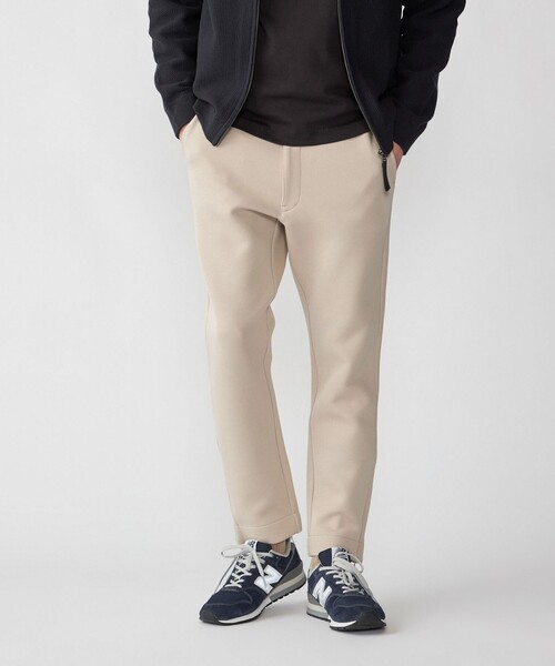 SHIPS（シップス）の「【WEB限定】SHIPS:  コットン ポリ ダブル ニット イージーパンツ (セットアップ対応)（スウェットパンツ・メンズ・ブラック/ベージュ/グレー・X-LARGE/LARGE/MEDIUM/SMALL）」の18枚目の写真