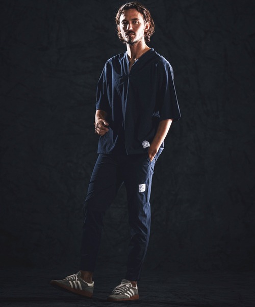 wjk reluxe(ダブルジェーケーリラックス)の「mt10162-cool touch key neck pullover キーネックプルオーバー(WR26S-07)(Tシャツ/カットソー・メンズ・グレイッシュベージュ/ネイビー/ホワイト・L/M/S)」の17枚目の写真