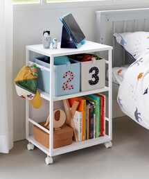 tower（タワー）の「＜tower＞目隠しワゴン 天板付き（収納グッズ）」