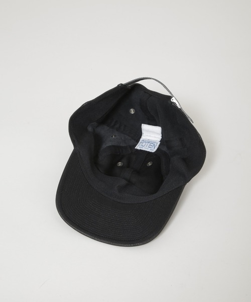 POTEN（ポテン）の「POTEN/別注 LEATHER（キャップ・メンズ・ブラック/ブラウン・FREE）」の6枚目の写真