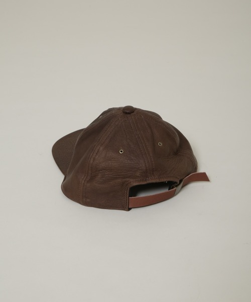 POTEN（ポテン）の「POTEN/別注 LEATHER（キャップ・メンズ・ブラック/ブラウン・FREE）」の11枚目の写真
