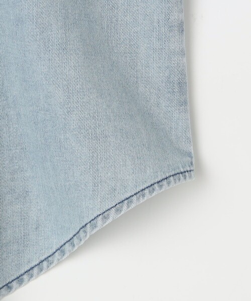 Rie Miller（リエミラー）の「【RM denim】フリルギャザーデニムブラウス（シャツ/ブラウス・レディース・ブルー系その他7/インディゴブルー・FREE）」の19枚目の写真