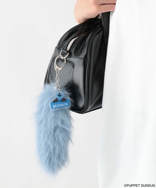 GLOBAL WORK（グローバルワーク）の「SUNSUN/ファーチャーム/579747（キーホルダー・キッズ・スカイブルー・FREE）」の7枚目の写真