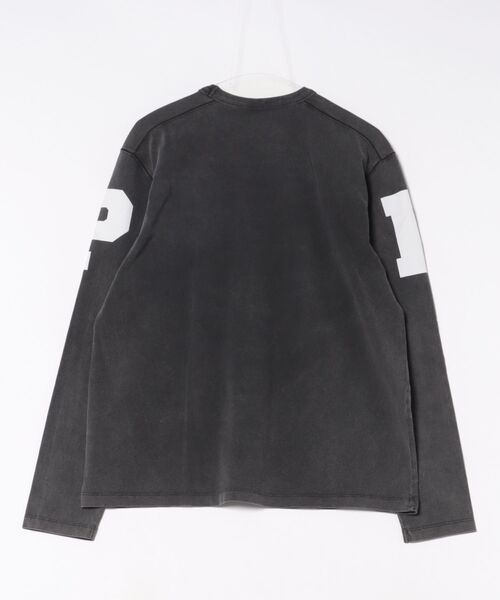 POP TRADING COMPANY（ポップトレーディングカンパニー）の「Pop Trading Company/ポップトレーディングカンパニー ロングスリーブTシャツ POP FOOTBAL LS（Tシャツ/カットソー・メンズ・ブラック・M/L）」の2枚目の写真