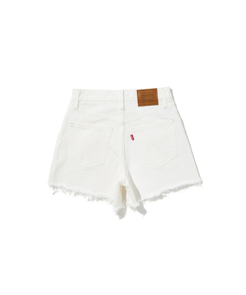 Levi's(リーバイス)の「Levi's/リーバイス RIBCAGE ショーツ ホワイト(デニムパンツ・レディース・ホワイト・23inch/24inch/25inch/26inch/27inch/28inch)」の6枚目の写真