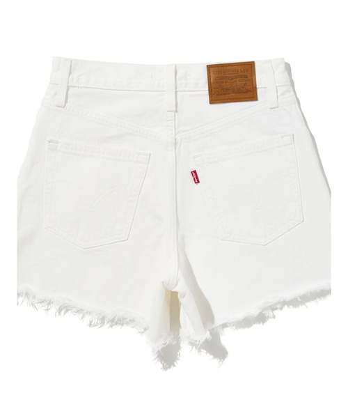 Levi's(リーバイス)の「Levi's/リーバイス RIBCAGE ショーツ ホワイト(デニムパンツ・レディース・ホワイト・23inch/24inch/25inch/26inch/27inch/28inch)」の10枚目の写真