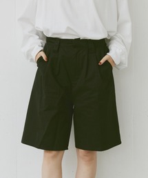 flaner（フラネ）の「Loose tack half pants / ルーズタックハーフパンツ（その他パンツ）」