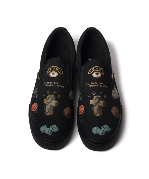 Subciety(サブサエティ)の「Memorial slip-on(スリッポン・メンズ・ホワイト/ブラック・SMALL/MEDIUM/LARGE/X-LARGE)」の11枚目の写真