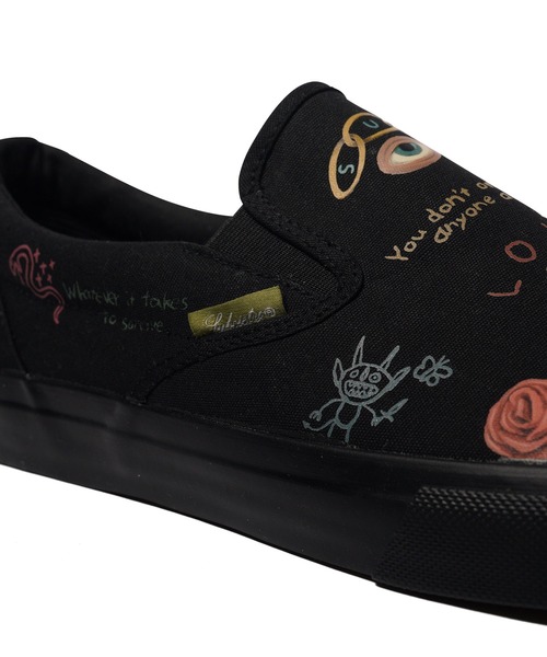 Subciety(サブサエティ)の「Memorial slip-on(スリッポン・メンズ・ホワイト/ブラック・SMALL/MEDIUM/LARGE/X-LARGE)」の19枚目の写真