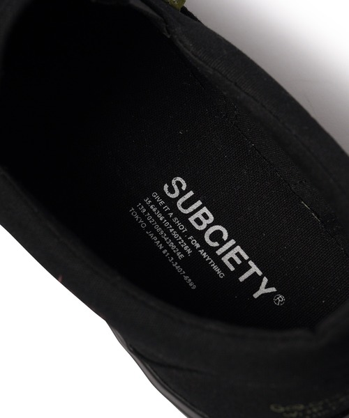 Subciety(サブサエティ)の「Memorial slip-on(スリッポン・メンズ・ホワイト/ブラック・SMALL/MEDIUM/LARGE/X-LARGE)」の17枚目の写真