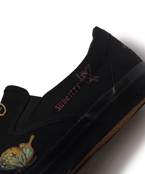 Subciety(サブサエティ)の「Memorial slip-on(スリッポン・メンズ・ホワイト/ブラック・SMALL/MEDIUM/LARGE/X-LARGE)」の20枚目の写真