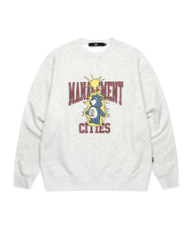 THUNDER BEAR SWEATSHIRT light heather gray