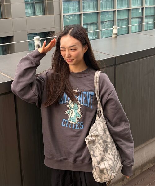LMCの「THUNDER BEAR SWEATSHIRT light heather gray(スウェット・レディース・その他・S/M/L/XL)」の9枚目の写真