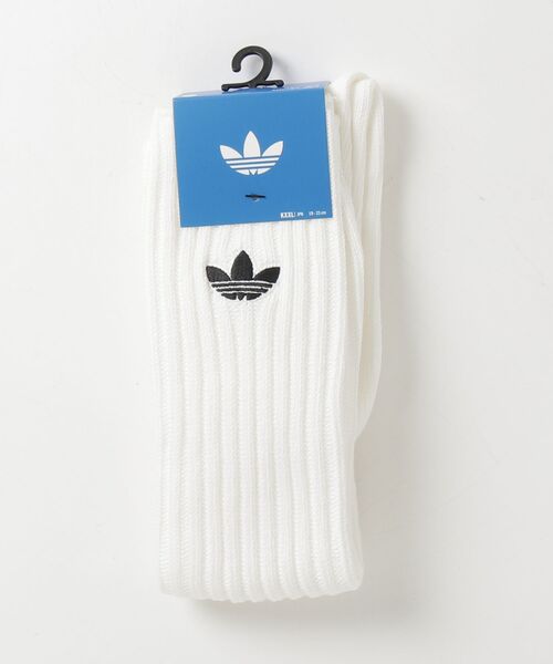 adidas（アディダス）の「スラウチー クルーソックス1足組 / アディダスオリジナルス adidas Originals（ソックス/靴下・メンズ・ブラック/ホワイト・MEDIUM/LARGE/kids-XXL/SMALL/X-LARGE）」の6枚目の写真