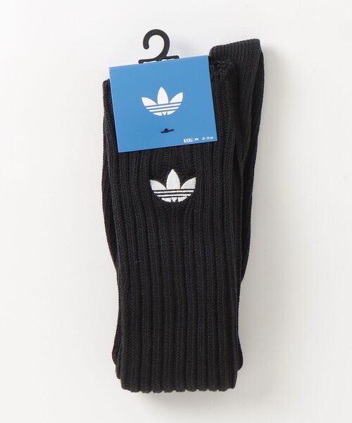 adidas（アディダス）の「スラウチー クルーソックス1足組 / アディダスオリジナルス adidas Originals（ソックス/靴下・メンズ・ブラック/ホワイト・MEDIUM/LARGE/kids-XXL/SMALL/X-LARGE）」の7枚目の写真