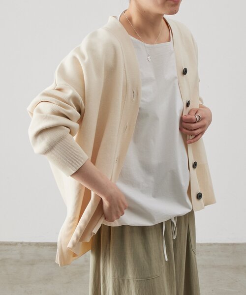 BEARDSLEY（ビアズリー）の「シャツTシャツ（シャツ/ブラウス・レディース・ホワイト/ブラック/ブラック系その他2・FREE）」の2枚目の写真