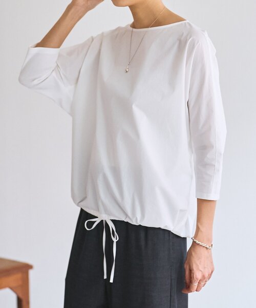 BEARDSLEY（ビアズリー）の「シャツTシャツ（シャツ/ブラウス・レディース・ホワイト/ブラック/ブラック系その他2・FREE）」の8枚目の写真