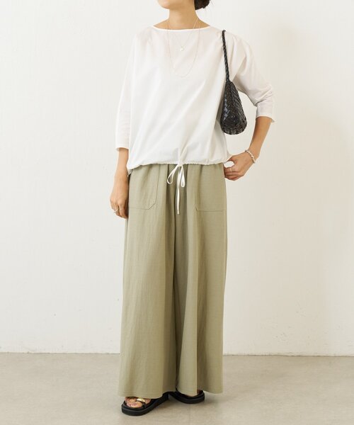 BEARDSLEY（ビアズリー）の「シャツTシャツ（シャツ/ブラウス・レディース・ホワイト/ブラック/ブラック系その他2・FREE）」の15枚目の写真