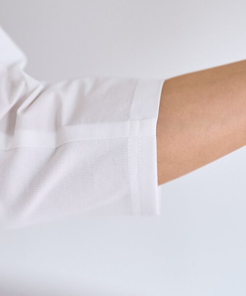 BEARDSLEY（ビアズリー）の「シャツTシャツ（シャツ/ブラウス・レディース・ホワイト/ブラック系その他2/ブラック・FREE）」の21枚目の写真