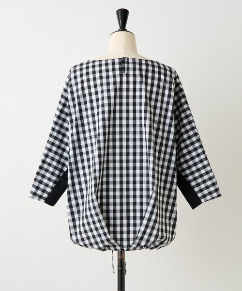 BEARDSLEY（ビアズリー）の「シャツTシャツ（シャツ/ブラウス・レディース・ホワイト/ブラック/ブラック系その他2・FREE）」の5枚目の写真