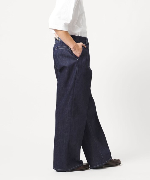 LOEFF（ロエフ）の「＜LOEFF＞13OZ デニム パンツ MENS（その他パンツ・メンズ・ネイビー・1/0/2）」の4枚目の写真