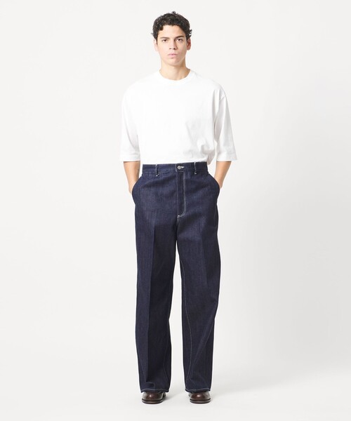 LOEFF（ロエフ）の「＜LOEFF＞13OZ デニム パンツ MENS（その他パンツ・メンズ・ネイビー・1/0/2）」の5枚目の写真