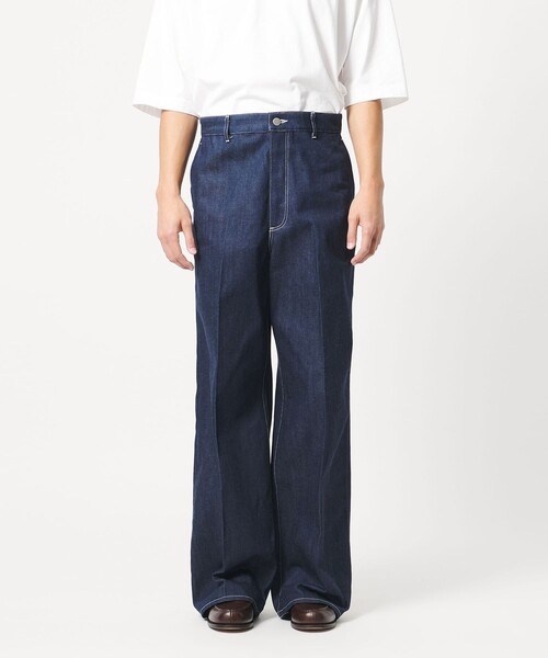LOEFF（ロエフ）の「＜LOEFF＞13OZ デニム パンツ MENS（その他パンツ・メンズ・ネイビー・1/0/2）」の6枚目の写真