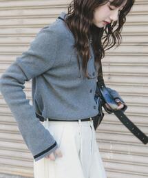 ITEMS URBANRESEARCH | 配色ポロニット(ニット/セーター)