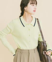 ITEMS URBANRESEARCH | 配色ポロニット(ニット/セーター)