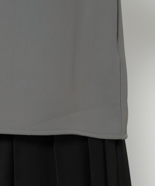 HARE(ハレ)の「タイツキシシュウブラウス(HARE)(シャツ/ブラウス・レディース・ホワイト/ブラック/グレー・FREE)」の5枚目の写真