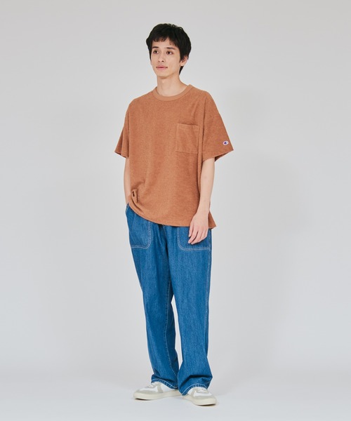 Champion（チャンピオン）の「【Champion/チャンピオン】メンズ メンズカジュアル ショートスリーブポケットTシャツ（Tシャツ/カットソー・メンズ・ライトブラウン/ブラック/その他5・X-LARGE/LARGE/MEDIUM）」の8枚目の写真
