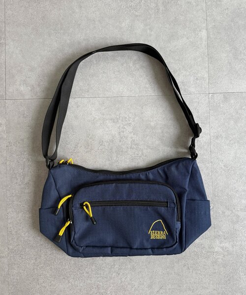 SIERRA DESIGNS（シェラデザイン）の「【SIERRA DESIGNS】別注横型ショルダー（トートバッグ・レディース・ネイビー/ブラック・FREE）」の7枚目の写真