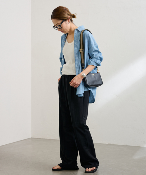 FRAMeWORK（フレームワーク）の「≪追加≫メッシュタンクトップ（タンクトップ・レディース・ホワイト/アイボリー・FREE）」の5枚目の写真